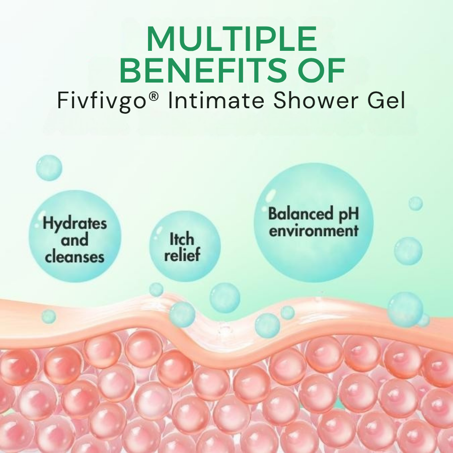 Fivfivgo® Intimate Soothe HPV Genital Warts Shower Gel